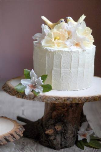 Do It Yourself tree pedestal cake stand perfect for a lovely fairytale 
