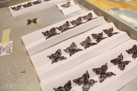 5. Lace Chocolate Butterflies